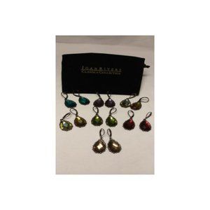 Joan Rivers Classic Collection 7pc Earrings 182JW
